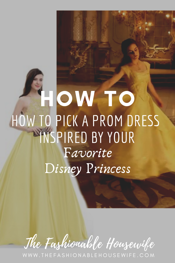 princess belle prom dress